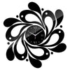 Acrylic Art Stickers Wall Clock