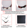 Acrylic Girl Mirror Sticker Wall Clock
