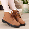 Boots ankle warm fur plush Insole for Women