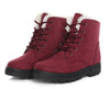 Boots ankle warm fur plush Insole for Women
