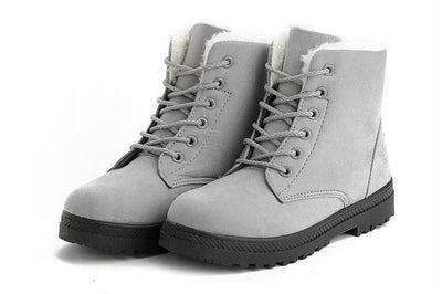 Boots ankle warm fur plush Insole for Women