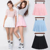 Skirts high waist pleated
