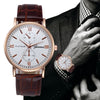Watch for Men Stainless Steel Ultra Thin Brand Luxury