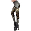 Leggings Steampunk Series Design Bigger Mechanical Gear