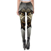 Leggings Steampunk Series Design Bigger Mechanical Gear