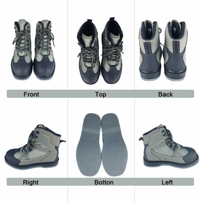 Wading Shoes for Fishing Sneakers Hunting Water Waders Rock No-slip