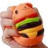 Squeeze Squeeze Cat Hamburger Toys