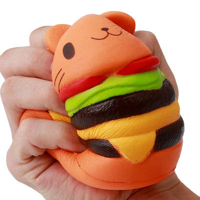 Squeeze Squeeze Cat Hamburger Toys