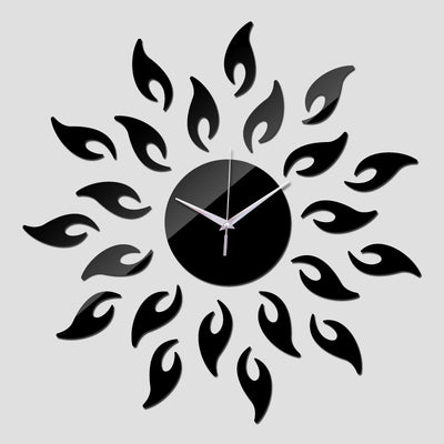 Acrylic Sun Wall Clock