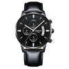 Watch for Men Gold Full Steel Chronograph Waterproof Top Brand Luxury