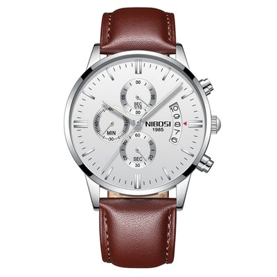 Watch for Men Gold Full Steel Chronograph Waterproof Top Brand Luxury