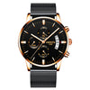 Watch for Men Gold Full Steel Chronograph Waterproof Top Brand Luxury