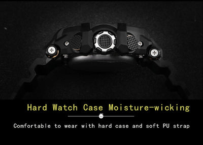 Men Digital LED Watch Back Light, Water Resistant