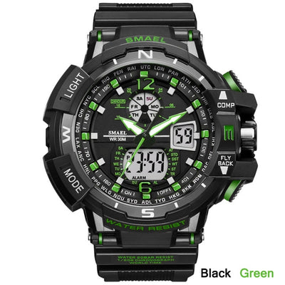 Men Digital LED Watch Back Light, Water Resistant
