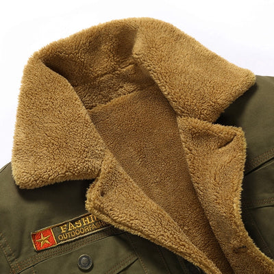 Jacket Winter for Men fur collar
