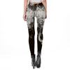 Leggings Style Dark Grey Angel Wing Smog Printed