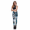 Leggings Sugar Skull Digital Gothic Ankle Print