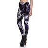 Leggings Sugar Skull Digital Gothic Ankle Print