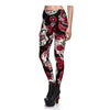 Leggings Sugar Skull Digital Gothic Ankle Print