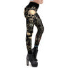 Skull Leggings New Design Gothic Style Lion