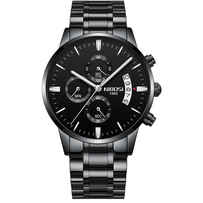 Watch for Men Gold Stainless Steel Brand Luxury