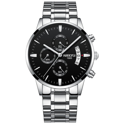 Watch for Men Gold Stainless Steel Brand Luxury
