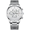 Watch for Men Gold Stainless Steel Brand Luxury
