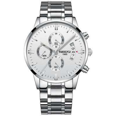 Watch for Men Gold Stainless Steel Brand Luxury