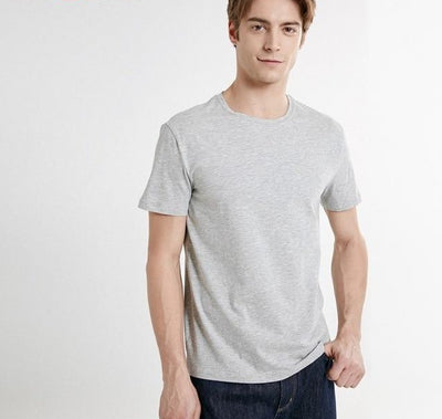 T-Shirt for Men Solid Colors Cotton