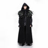 Hooded Coat Gothic Winter Faux fur Women's Long Free Size