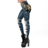 Leggings Printing Mechanical Gear Steampunk