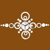 Acrylic Still Life Horse Butterfly Wall Clock