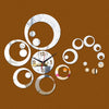 Acrylic Multi Circle Wall Clock