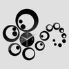 Acrylic Multi Circle Wall Clock