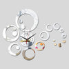 Acrylic Multi Circle Wall Clock