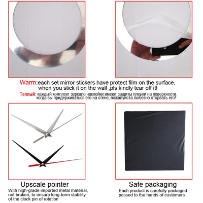 Acrylic Modern Circle Wall Clock