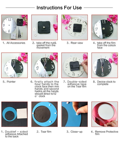 Acrylic Modern Circle Wall Clock