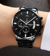 Watch for Men Gold Stainless Steel Brand Luxury