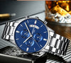 Watch for Men Gold Stainless Steel Brand Luxury