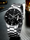 Watch for Men Gold Stainless Steel Brand Luxury